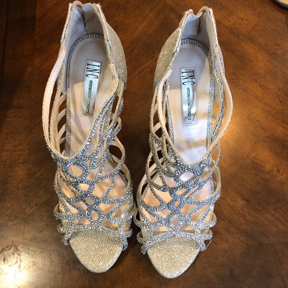 INC Sparkly Dress Heels
